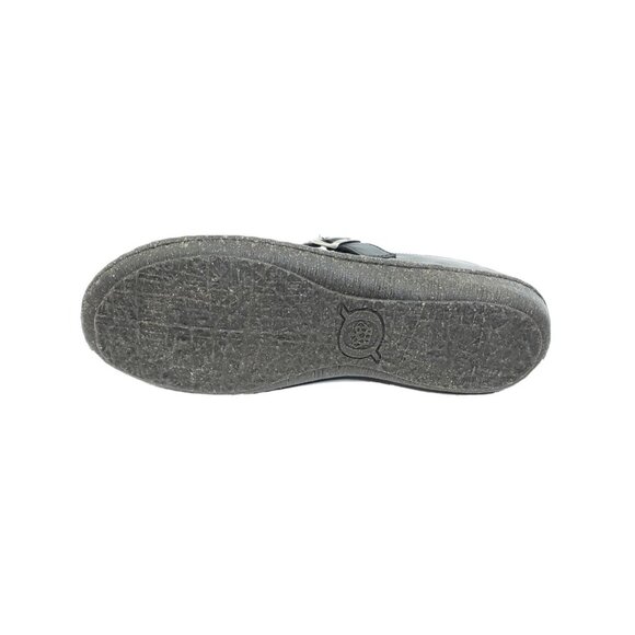 Born Basics Mary Jane Womens Buckle Comfort Flats Black Leather EU 41-42 US 11 - Picture 9 of 13